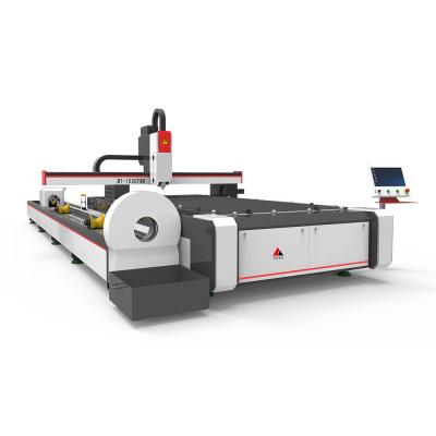 China Maschine zum Schneiden mit Faserlaser 3 kW für Blech und Rohr D400*600mm Eisen SS Metallplatte 6000w zu verkaufen