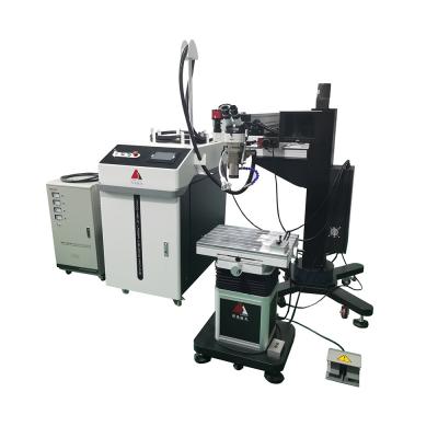 China Metal Mold Repair Laser Welding Machine with Crane Arm 1000w-3000w for sale