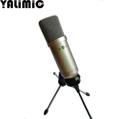 China BM-700USB Microphone Handheld Condenser Microphone With Mute Function USB Microphone for sale