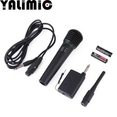 China Handheld Microphone Professional Karaoke Handheld Microphone Wired Microphones Receiver Wireless Dynamic Studio for sale