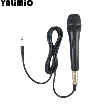 China Professional Handheld Microphone High Quality Metal Wired Dynamic Microphone for sale