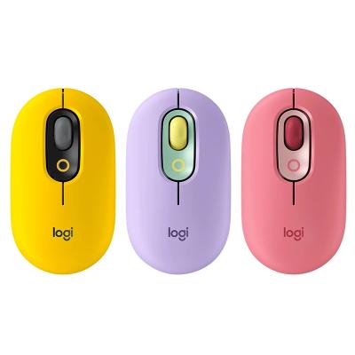 China Wireless Gaming Logitech PO P Mouse Mouse With Emojis SilentTouch Technology Compact Design Mouse Customizable logitech for sale