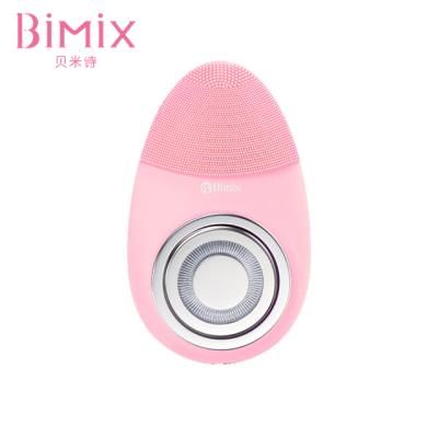 China Bimix Red Light Therapy Healing DEEP CLEANSING Clay Deep Cleansing Face Facial Brush Sonic Body Cleansing Brush for sale