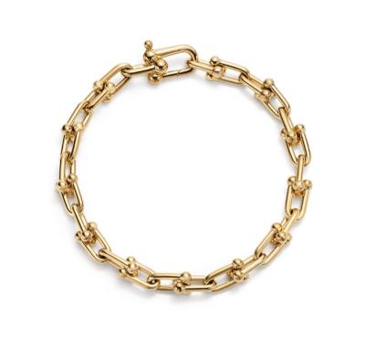 China Other Fashion Private Custom Couples Cuban Bracelet 18k Rose Gold Men Luxury Brand Chain Gold Ladies Bracelet for sale