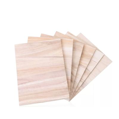 China Factory direct high quality lightweight solid natural poplar wood board for sale