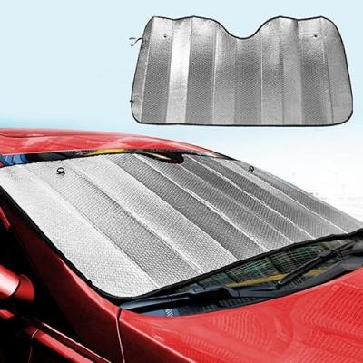 China Luxury Car Sunshade PE Bubble Sunshade Front Snow Shade for sale