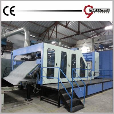 China Industrial Wool Nonwoven Carding Machine for Wool Felt for sale