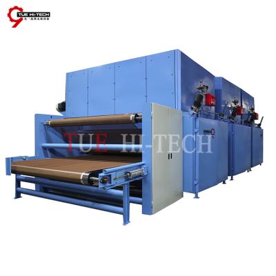 China Nonwoven Double Belt Oven for Thermal Bonding Wadding Production Line for sale