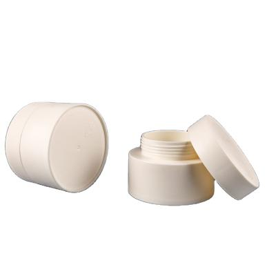 China Fast Delivery 3g -150g Cosmetic Double-Layer Cream Bottle Face Cream Container PP Frosted Cream Jar for sale