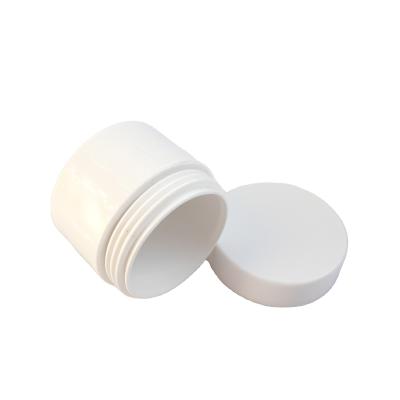 China 30g/50g Biodegradable Biodegradable Opal White Plastic No Sugar Cane Plant Base PLA Cream Jar for sale