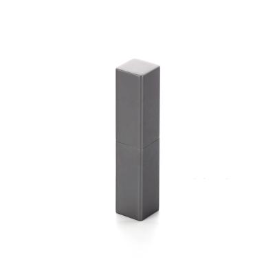 China Modern cosmetics dresser using gray square magnetic lipstick tube for cosmetic for sale