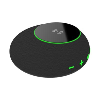 China Wireless Charger For Mobile Phone Factory Wholesale Price Fashion Design BT Single Speaker 4000mAh Capacity BTA18 With 10W Fast Wireless Charger For iPhone for sale