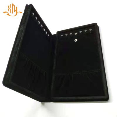 China Custom Black Velvet XIANGYU Velvet Jewelry Necklace Pendant Tray Organizer Tray for sale