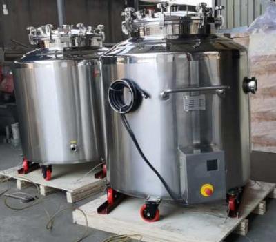 China Espejo pulido tanques de almacenamiento de medicina de gel blanda 50-600L Forma cilíndrica en venta