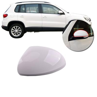 China Trim Cover White Color Outside Wing Mirror Cover Rear View Mirror Cover Hood Shell For VW Tiguan Sharan SKODA yeti 2010-2016 2011-2013 for sale