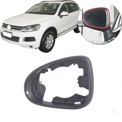 China Trim Cover Outside Rear View Mirror Cover Side Mirror Cover Hood Shell For For VW Touareg 2011-2017 for sale