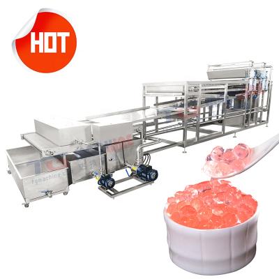 China Commercial Full Automatic Jumping Boba Making Machine Boba Balls Machine Production Line for sale