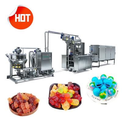 China Automatic Gummy Line of Jelly Machine Candy Manufacture Factory Advanced Fine Quality Production for sale