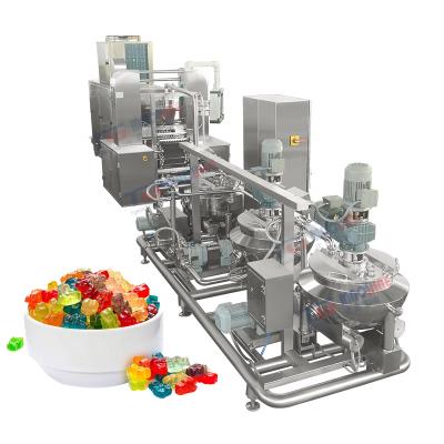 China Factory Jelly Candy Eyeball Soft Candy automatic soft gummy machine for kids machine making production line for sale