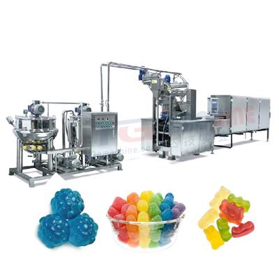 China food & Automatic Packaging Beverage Factory Gummy Candy Production Machine Line for sale