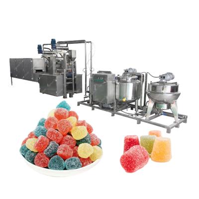 China food & Best Selling Factory Best Selling Fruit Candy Beverage Manufratcture Maker Gummy Machine for sale