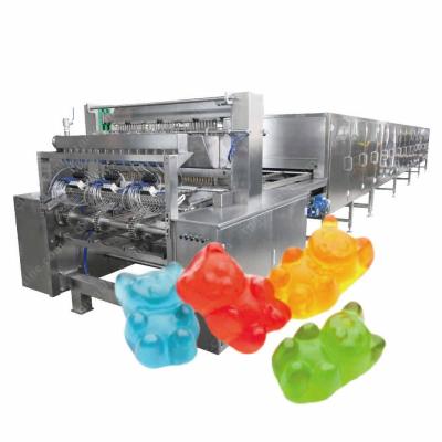 China High Speed ​​Food Processing Machine Soft Candy Forming And Gummy Candy Making Machine With Gummy Candy Mold for sale