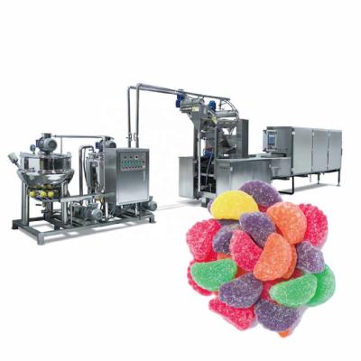 China Food Processing Machine Vitamin Jelly Candy With Stainless Steel Soft Candy Machine And Pop Candy Production Line for sale