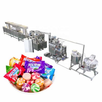 China food & Beverage Factory Hard Candy Making Machine Hard Candy Mini Production Line for sale