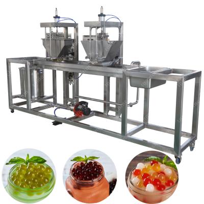 China Semi automatic factory boba tea machine bubble tea pearl making machine for sale