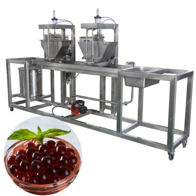 China Factory semi automatic popping boba production line for making bubble tea and poping boba machine for sale