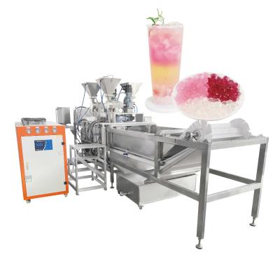 China food & Beverage Plant Chemical Filling Depositing Ball Making Machine Jelly Pop Ice Cream Making Machine for sale