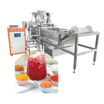 China food & Beverage factory halal carrageenan konjac jelly making machine popping boba making machine for sale