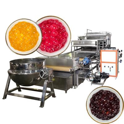 China Full automatic production boba tea bubble tea food processing machine high capacity making and jumping machine for sale