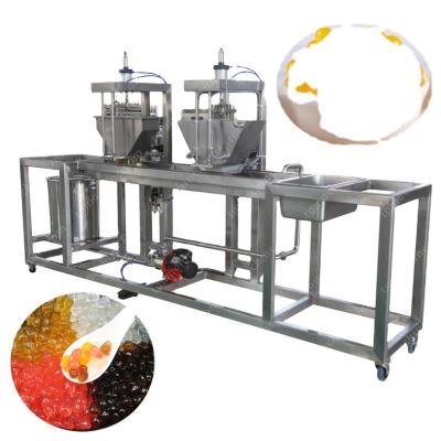 China Factory semi automatic bubble boba jelly jumping balls jumping boba making machine for sale