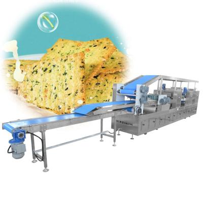 China Automatic Hard Soft Bakery Cookie Making Machine Production Line Forming Hard Cookie Machine for sale