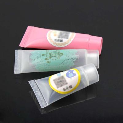 China 10 ml 20 ml 30ml empty easy squeeze soft tube plastic sunscreen travel shampoo packaging skincare bottle set for sale