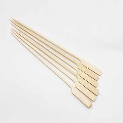 China Easily Cleaned 200mm Long Disposable Barbecue Stick Bamboo Spikes Sticks For Outdoor for sale