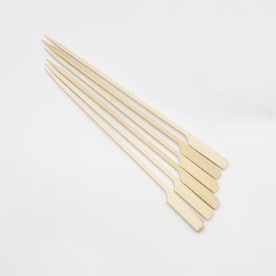 China 2022 New Arrival Hot Sale Natural Bamboo Kebab Skewer Easily Cleaned Sticks For Food for sale