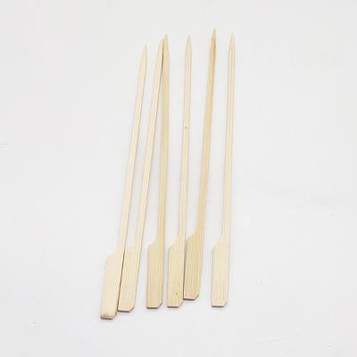 China 25cm Maker Wholesale Bamboo Stick High Quality Easily Cleaned Bamboo Skewer Gun Made From Machine for sale