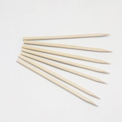 China Eco Friendly Disposable Bamboo Kebab Kebab Flat Skewers Easily Cleaned With Customized for sale