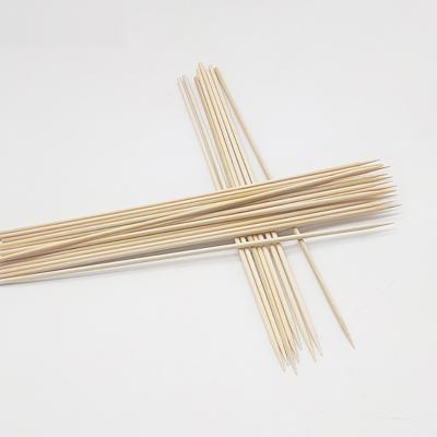 China Thermal resistance 2.5mm price cheap hot sale natural bamboo disposable barbecue bamboo skewers for sale