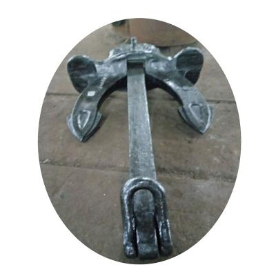 China Cast Steel 1740kg Black Bitumen Painting Anchor Marine Spek Anchor With KR for sale