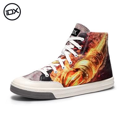 China IDX Anti-Slippery Hot Selling Customized Youth High Top Canvas Sports Shoes for sale