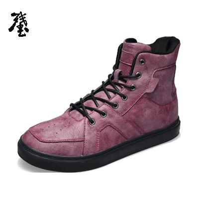 China IDX Brand New Anti-slippery Autumn Winter England Style Microfiber Stock Shoes Mens Boots for sale