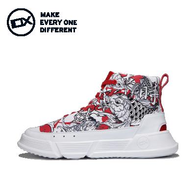 China 2021 IDX Anti-slippery For Men Panda Graffiti Canvas PEAK Peak Designer Shoes for sale