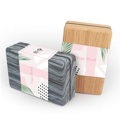 China Eco Friendly Wholesale Custom Fitness Body Building Poe Yoga Blocks Bricks Yoga Block for sale