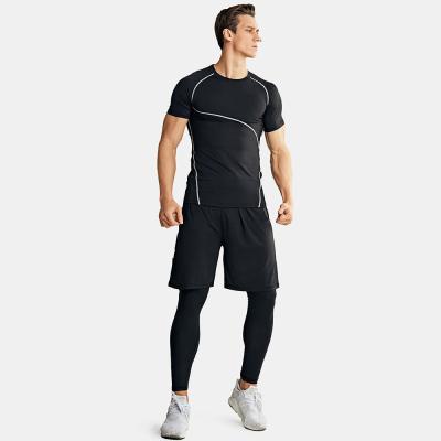 China Breathable Training And Jogging Wear Customed Clothes Sportswear Mens Short Set Running Jogging Suits for sale