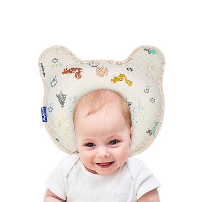 China Anti Dust Mite Newborn Flat Cap Anti Nursing Sleeping Infant Pillow Set Natural Latex Shaping Pillow For Newborn Baby for sale