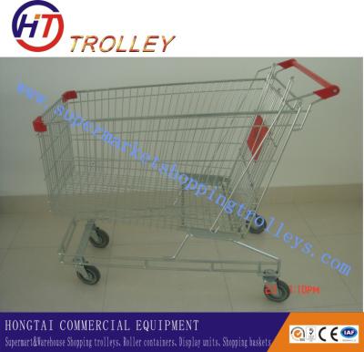 China Australian Wire Shopping Trolley Cart With Four Wheels Customized for sale