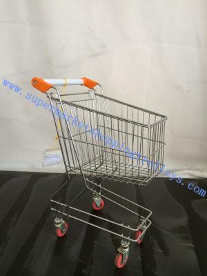 China Kids / Children Engine Go Kart , Metal Supermarket Shopping Trolley for sale